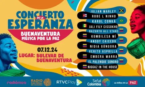 Plan de Velitas: Señal Colombia transmite el Concierto de la Esperanza, Buenaventura Música por la Paz