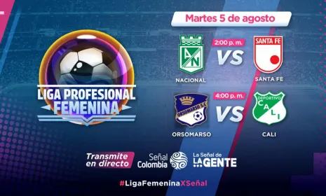 Sigue la emoción del fútbol femenino por Señal Colombia