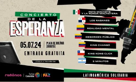 Cómo asistir al Concierto de la Esperanza: Latinoamérica Solidaria﻿