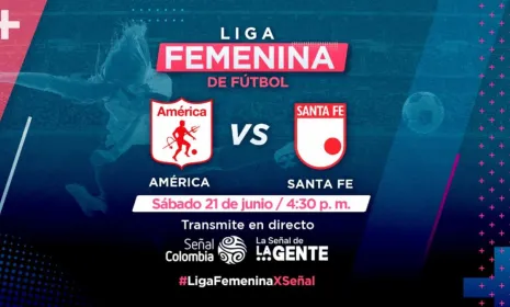 En vivo por Señal Colombia: América y Santa Fe definen su camino a los cuadrangulares