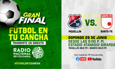 Dónde vivir las emociones de la gran final  Medellín vs. Santa Fe