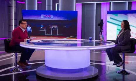 Se recuperaron 831 mil empleos y se redujo la pobreza, aseguró la directora del DANE, Piedad Urdinola, en Noches de Opinión