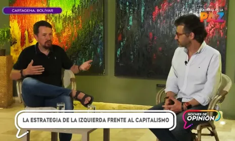 “La izquierda sin poder mediático, es una izquierda con las manos atadas a la espalda”: Pablo Iglesias en ‘Noches de opinión’