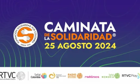 RTVC apoya la cultura, la paz y la Caminata de la Solidaridad 2024