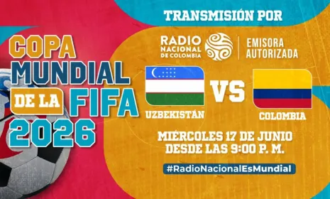En vivo: Colombia vs Uzbekistán ¡El debut de la tricolor por Radio Nacional de Colombia!