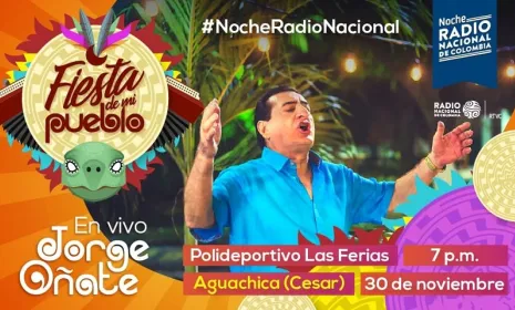 Noche Radio Nacional Aguachica Jorge Oñate
