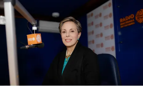 Ximena Aulestia de Radio Nacional