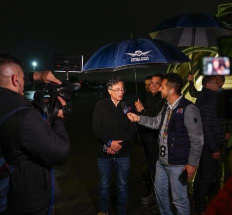 La visita del Presidente Gustavo Petro a la Casa Blanca tendrá cubrimiento especial de RTVC