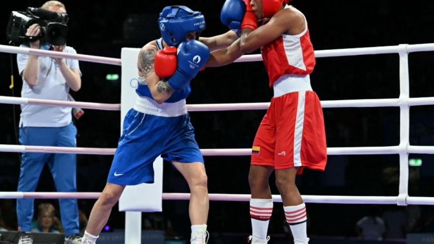 París 2024: Íngrit Valencia se despide en el boxeo femenino