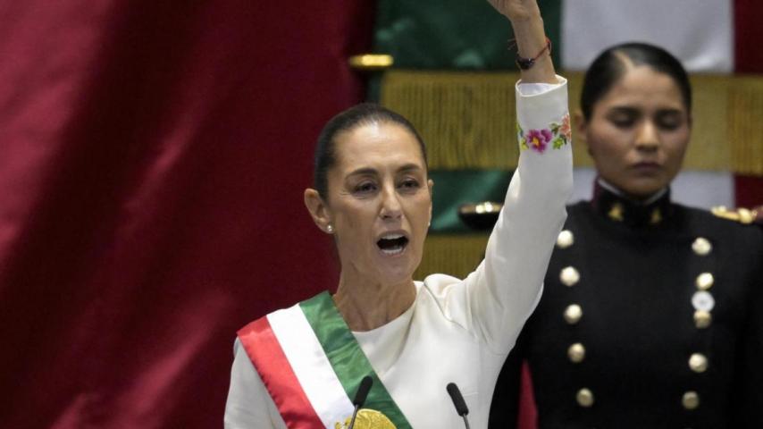 Informe de Radio Nacional: la posesión de la primera Presidenta en México