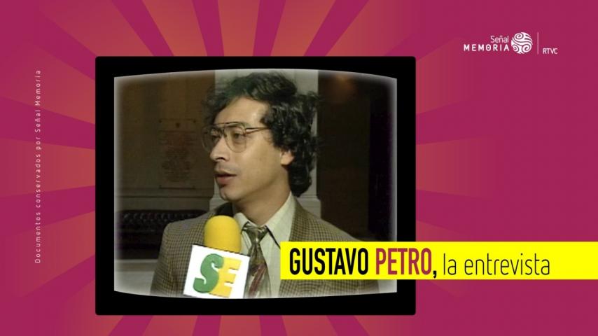 La mirada a la paz de Gustavo Petro, en el archivo de Señal Memoria