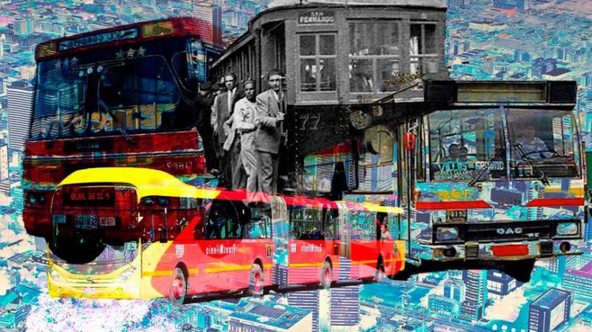 ¡Feliz cumpleaños, Bogotá! Así ha evolucionado el transporte público en la capital