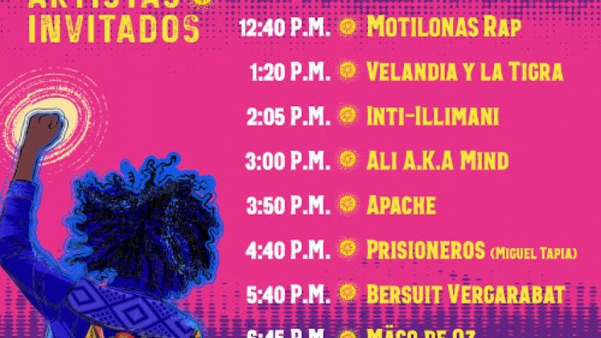 Horarios del Concierto de la Esperanza