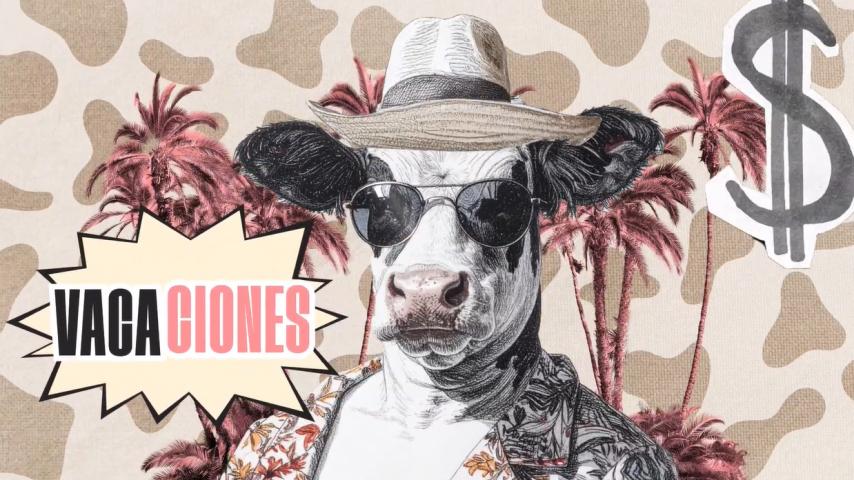 Un chancho y una vaca llegan a RTVC para hablar de economía