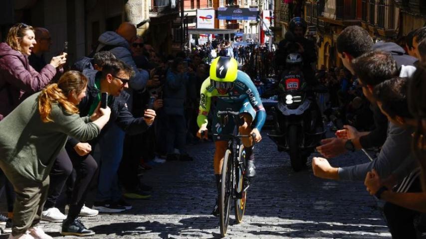 Así marcha la Vuelta al País Vasco