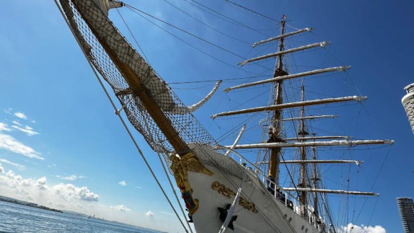 A bordo del Buque Gloria: especial de Canal Institucional para este viernes festivo