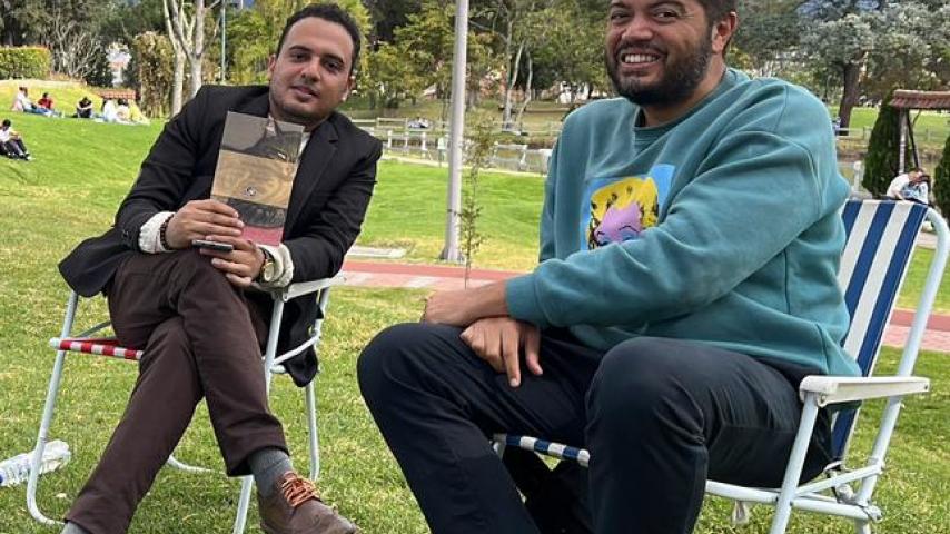 El poeta Frank Báez es el nuevo invitado a Señal Literaria por Señal Colombia