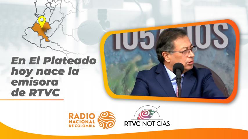 Por primera vez Radio Nacional transmite desde El Plateado para todo el país