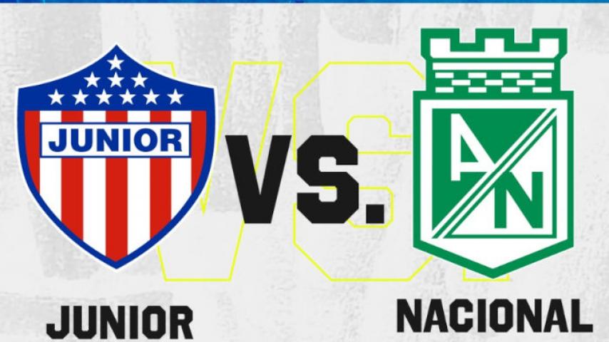 Junior vs. Nacional, el partido que llegará a todas las regiones del país