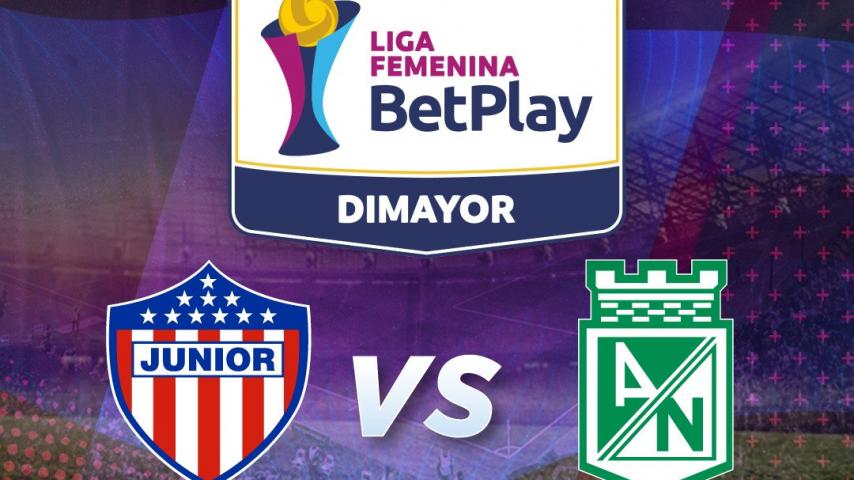 Junior vs Nacional, vive la Liga Femenina de fútbol por Señal Colombia