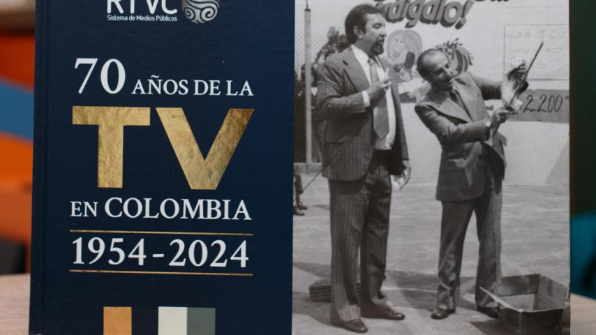 Llega el libro de Señal Memoria sobre los 70 años de televisión en Colombia