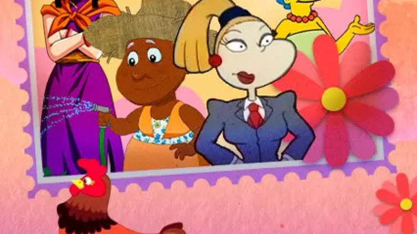 Mamás inolvidables de los dibujos animados