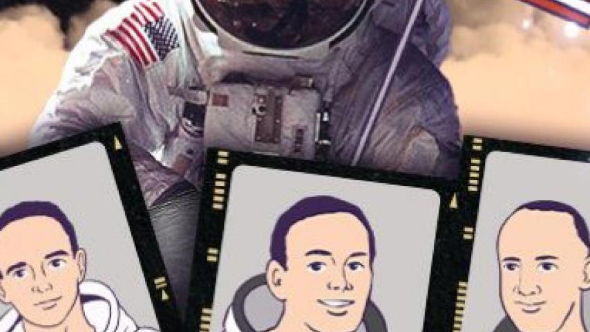 Los astronautas que llegaron a la Luna, al estilo de Mi Señal