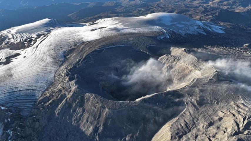 Minuto a minuto de la situación del Volcán Nevado del Ruiz