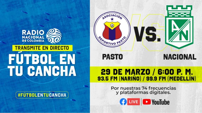 Duelo de realidades: Nacional vs Cúcuta por Radio Nacional de Colombia