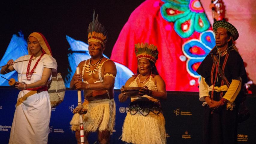 COP16: Una inauguración conectada por la música y la biodiversidad