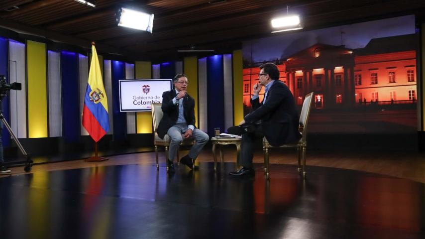 “No se puede censurar a un jefe de Estado porque están censurando a la mayoría de la sociedad”: Entrevista del presidente Gustavo Petro con Hollman Morris