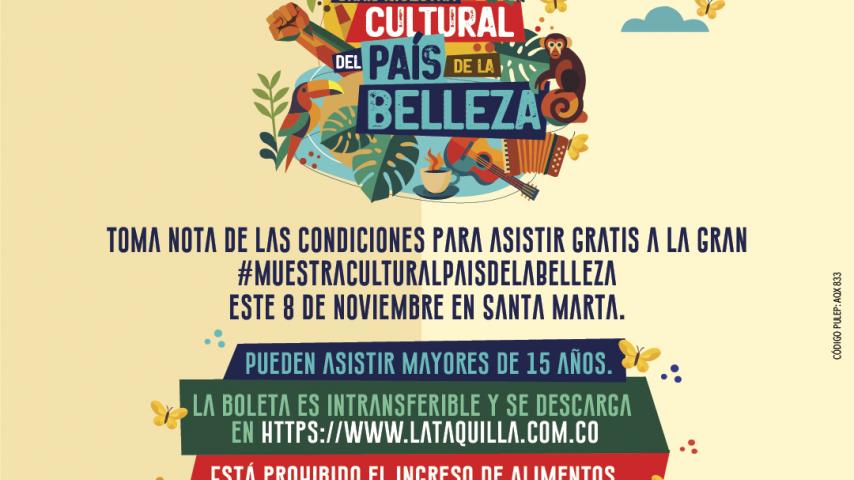 Recomendaciones para disfrutar de la Gran Muestra cultural del país de la belleza