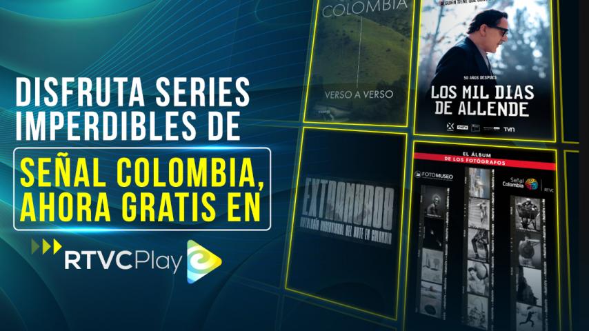 Nuevas series culturales e imperdibles de Señal Colombia, ahora gratis en RTVCPlay