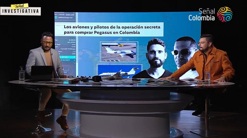 Los aviones y pilotos detrás de la compra de software espía Pegasus en Colombia