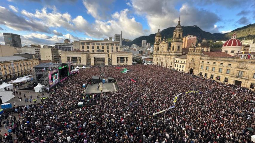 Millones de corazones cantaron a la esperanza