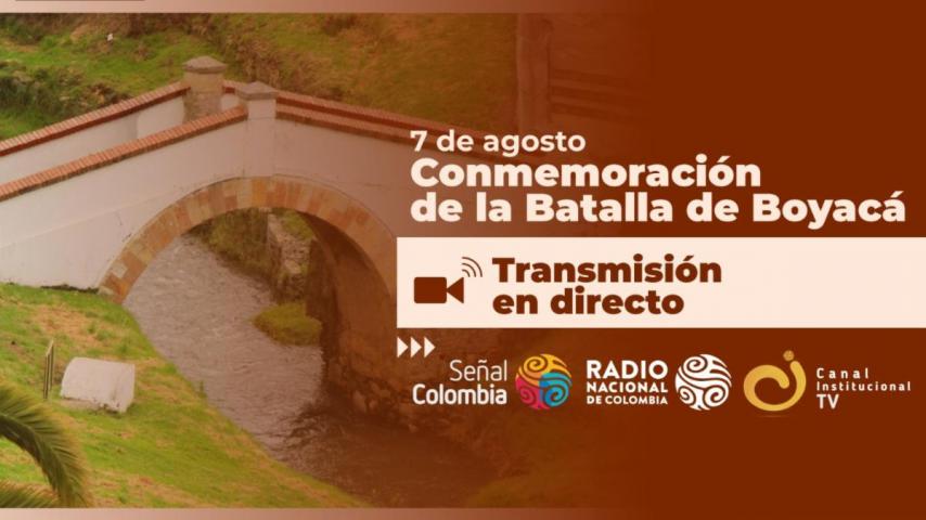 La cobertura de RTVC de la conmemoración del 7 de agosto