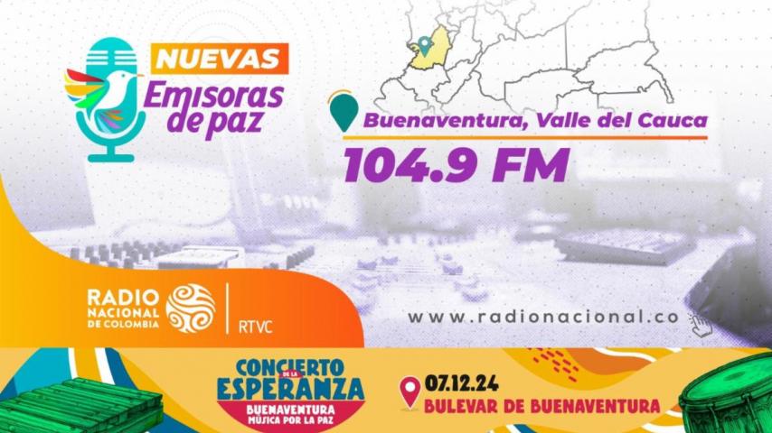 ¡Al aire en Buenaventura una nueva Emisora de Paz!