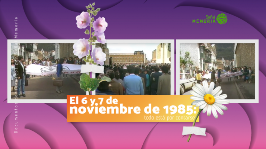 A 38 años de la toma del Palacio de Justicia, por Señal Memoria