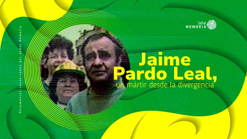 Señal Memoria recuerda a Jaime Pardo Leal en el aniversario de su asesinato