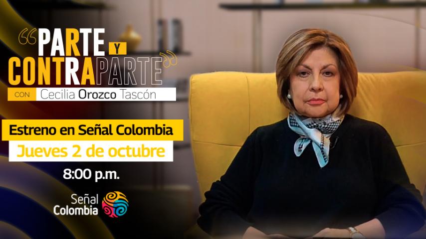 Cecilia Orozco llega a la franja de opinión de Señal Colombia