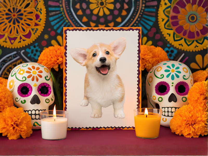 Altar del Día de Muertos de las Mascotas