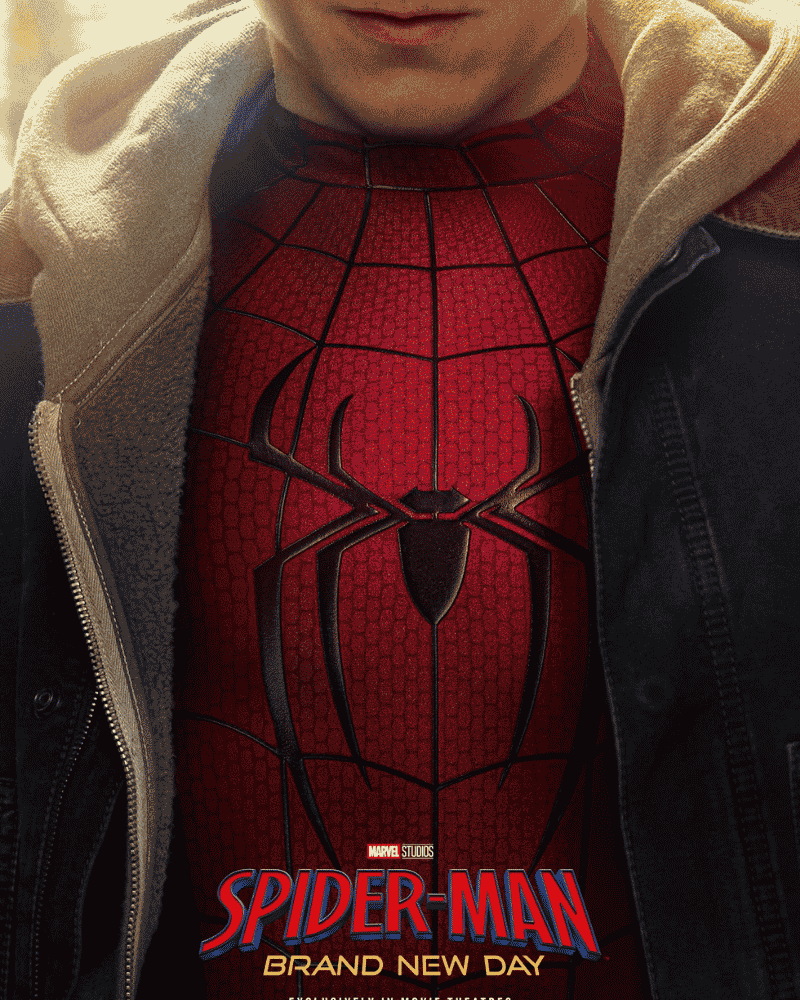 Teaser poster de Spider-Man Brand New Day revelado en la ComicCon 2026 