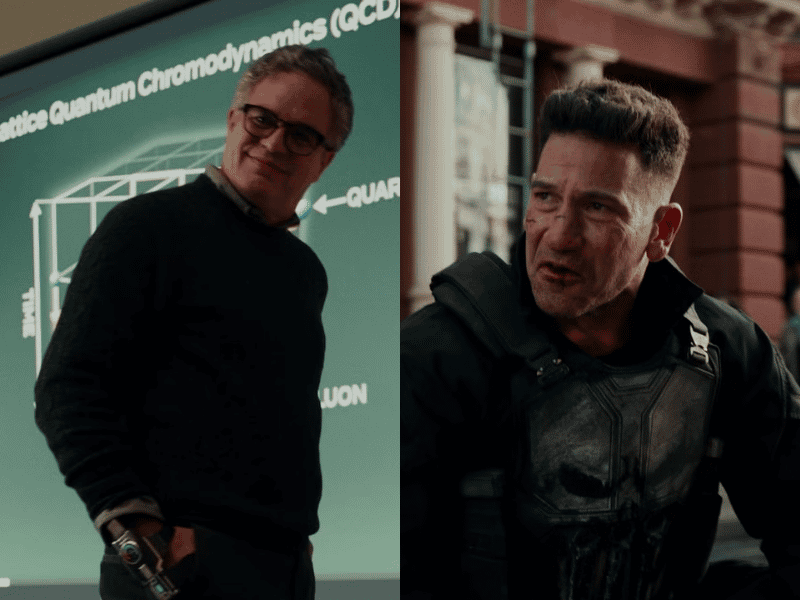 Bruce Banner (Mark Ruffalo) y The Punisher (Jon bernthal)
