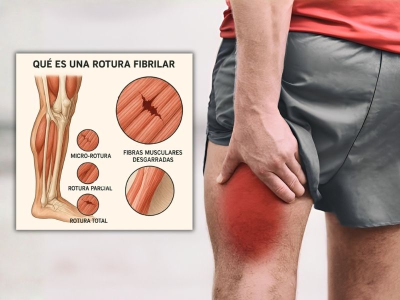 Qué es una rotura fibrilar
