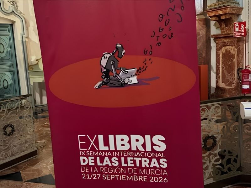 Exlibris IX Semana Internacional de las Letras de la Región de Murcia 2026