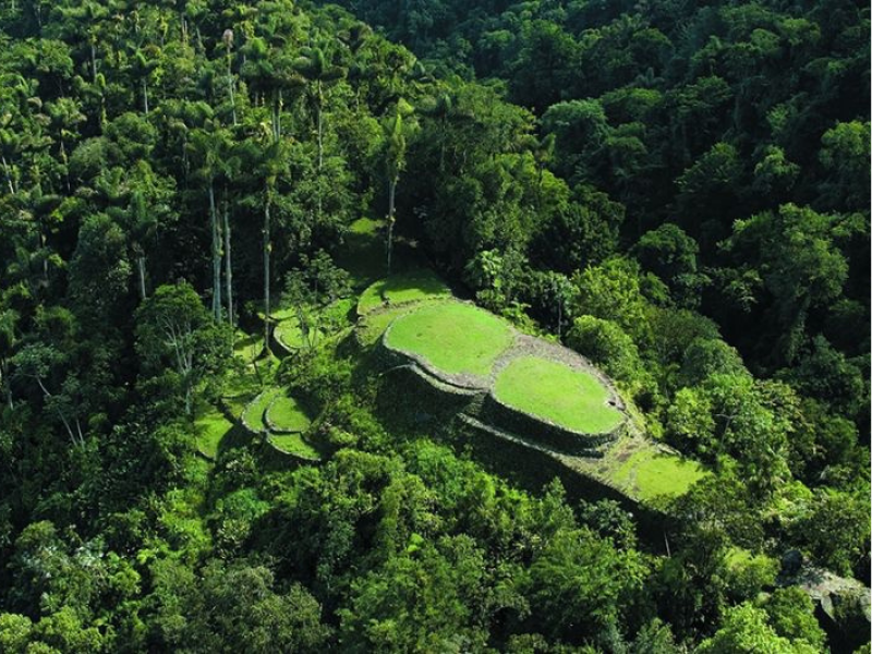 Ciudad Perdida o Teyuna, Sierra Nevada de Santa Marta.