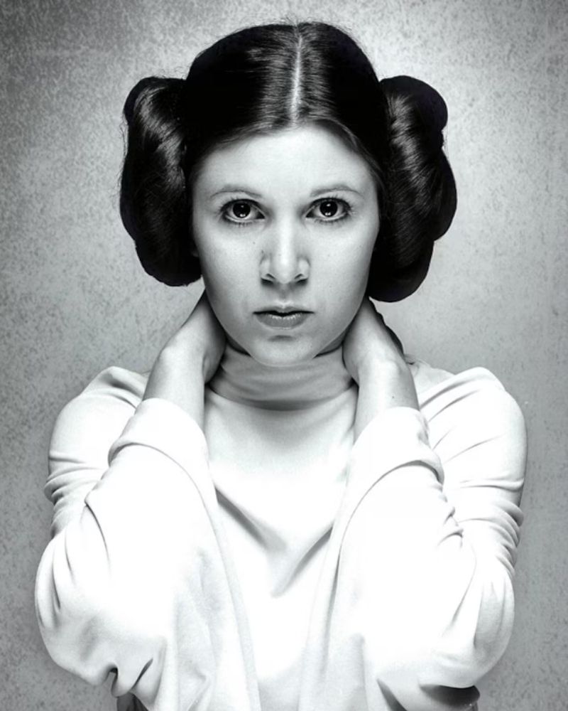 Carrie Fisher como Leia