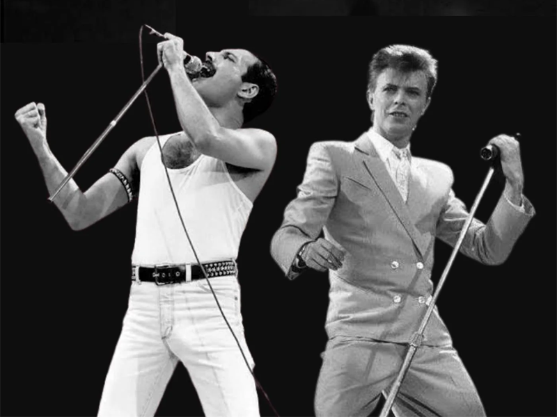 David Bowie y Queen