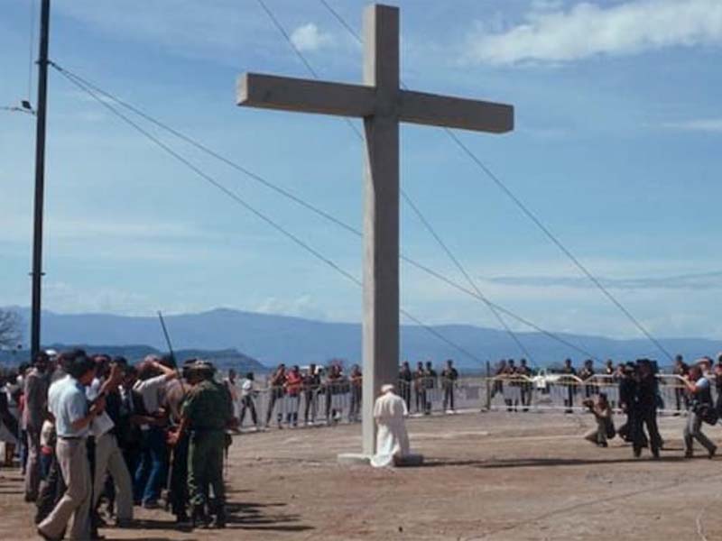 Armero y la visita del papa Juan Pablo II