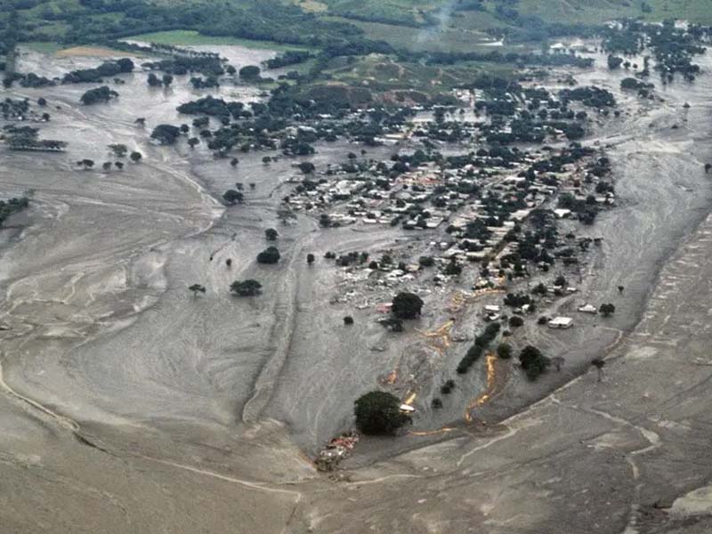 Armero después de la tragedia